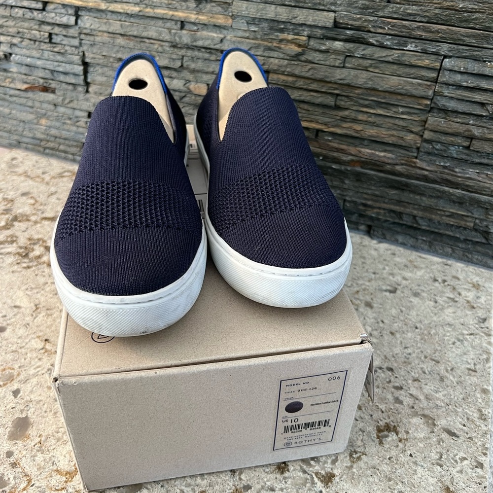 Rothys Maritime Lattice Stitch Sneakers